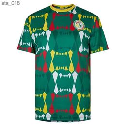 Soccer Jerseys Senegal National Team Mens Player Version KOULIBALY GUEYE KOUYATE Cultural T-shirt Green White And Home Football ShirtsH240307