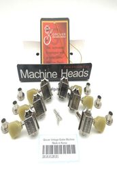 NEW Jade Grover Deluxe Vintage Emerald Guitar Machine Heads Tuners Guitar Tuning Pegs Made in Korea9249153