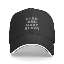 Ball Caps Load And Make Ready (Blk) IPSC USPSA UKPSA 3GUNS Baseball Cap Hat Visor Man Luxury Hip Hop For Women Men's