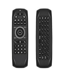 G7 Backlit Remote Controlers Fly Air Mouse with IR Learning Wireless Keyboard Universal 24G Voice for Android TV BOX5171213