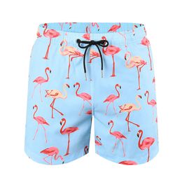 Fiess Herren-Shorts, doppellagig, zum Schwimmen, Strand, locker, sportlich, schnell trocknend