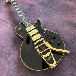 Black beauty electric guitar Jazz 1957 Custom shop Solid Mahogany in stock