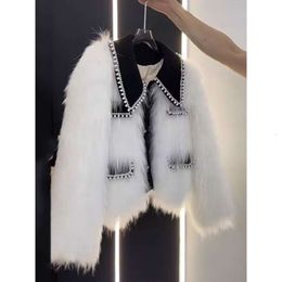 2024 Winter New Style Celebrity Mao Top Small Fragrant Wind Fox Hair Fashion Fur Coat Women Haining 572513