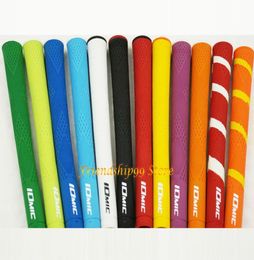 mens IOMIC Golf grips High quality rubber Golf clubs grips Black Colours in choice 20 pcslot irons clubs grips 4692320