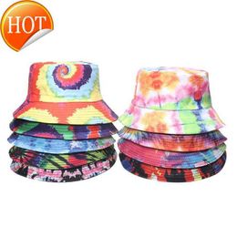 Ball Caps 2022 New Bowl Hat 3d Colorful Printed Fisherman Sunshade Sun for Men