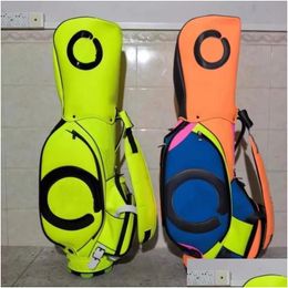 Golf Bags Cart For Male 6-Hole Waterproof Bag Mens Standard Frosted Pu Club Contact Us To View Pictures With Drop Delivery Sports Out Dh17N