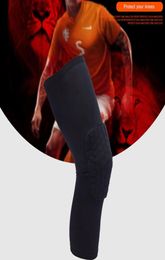 1PC high quality Breathable Sports Football Basketball Knee Pads Honeycomb Knee Brace Leg Sleeve Calf Compression Knee Support Pro2995474