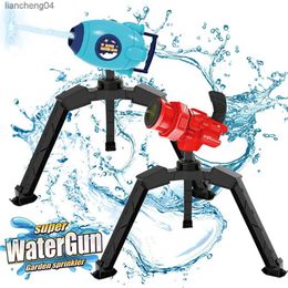 Gun Toys Playful Bag Water Press Rocket Jet Water Gun 360 Rotation Garden Sprinkler Parent-Child Interactive Toy Gifts AC196