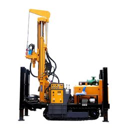 FY260 crawler water well drilling rig, Simple operation, high efficiency, long service life, suitable for different geological conditions
