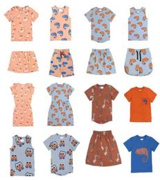 Kids Clothing Set CarlijnQ Summer Boys T Shirt Shorts Matching Baby Girls Fashion Dress Cartoon Tops Short Sleeve Tshirts Tees 213446893