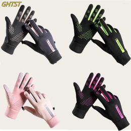 Cycling Gloves Winter Thermal Windproof Cold Non-slip Waterproof Ski Driving Motorcycle Bicycle Outdoor Warm Women
