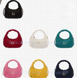 Fashion Designer bag satin mini handbags UNDRARM wander MiUi HOBO Clutch Holding Shoulder Luxury Retro wallet Leather Banquet tote Travel handbags