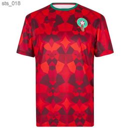 Soccer Jerseys Morocco Mens RICHARDSON DZ ABDE EL KHANNOUSS RIAD Home Player Cultural version And Football Shirts Short Sleeve UniformsH240307