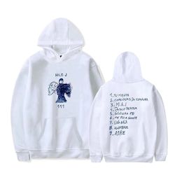 Milo J Singer Hoodies 111 Album Merch Sweatshirts Women Men Hooded Tops Fashion Casual Spring Autumn Streetwear 240307