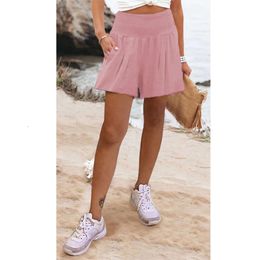 2023 New designer shorts hotty hot shorts Cotton and Linen Shorts for women shorts Summer Outerwear Pants Oversized Three Piece Sports Pants Loose Casual Pants RW5O