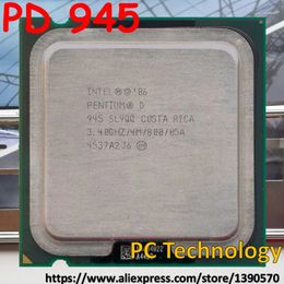 Original Intel Pentium PD 945 desktops pd945 cpu Pentium D 945 3.4GHz 4M 800MHz LGA775 ship out within 1day 240304