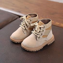 Boots Autumn Winter Baby Fashion Casual Girls Boys Boot Soft Botton Kids First Walk Shoes Sneaker Children