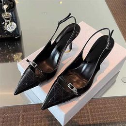 Trendy High Heels Black Flip Flops Sexy Headband With Sandals Platform Wedges For Women Leather Stiletto Woman Shoes 240228