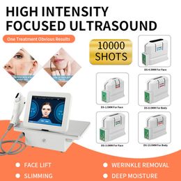 Hifu Machine High Intensity Focused Ultrasound Face Lifting Wrinkle Removal Anti Ageing Skin Tightening Body Slimming Beauty Dhl Free563