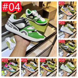 High quality Brand Men Couple Trainers Shoes Interlocking Embroidery Party Dress Rubber Sole Sneakers Couple Skateboard Walking Size35-45