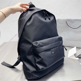 Bage Designer Backpack Bag Men Backpacks Black Canvas Back Pack Fashion Lightweight Bookbags Women Shoulder Travel bag 221129