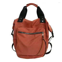 School Bags Casual Nylon Backpack Women Larege Capacity Travel Book For Teenage Girls