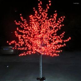 Christmas Decorations LED Light Cherry Blossom Tree 2M Height 110VAC/220VAC Rainproof Outdoor Usage Drop Decor