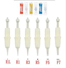 Replacement Needle Cartridge Tips for CHARMANT II Permanent Eyebrow Eyeline Lips Rotary Makeup MTS PMU Tattoo Pen Machine Skin Car3092775