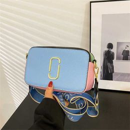 50% Off Outlet Wholesale New Camera Advanced Colour Contrast Small Square Trendy Shoulder Crossbody Store