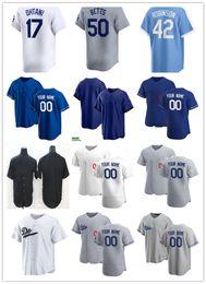 Baseball Jersey 22 Clayton Kershaw 17 Shohei Ohtani Gavin Lux 50 Mookie Betts Teoscar Hernandez Chris Owings Austin Gauthier Austin Barnes Jose Ramos Miguel Vargas