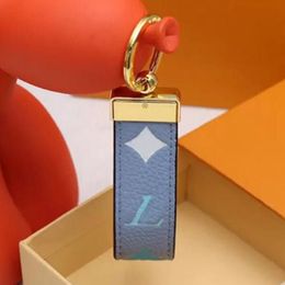 Designer Keychains For Men Women Couple Lovers Leather Car Key Buckle Girls Bag Pendants Keyrings Fashion Keychain WITH BOX283R