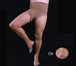 Women039s Panties 80D Sexy Nylons Mens High Waist Spring Stockings Autumn Pantyhose Trousers Penis Sheath Convex Pouch Legging 8377488