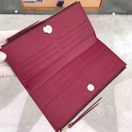 Classic Double zipper long wallets bags for women card holders for ladies real leather pvc shoulder bag wallet for woman 21 5x10cm249R