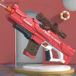 Toys Gun Electric Water Gun High-Tech Childrens Toys Outdoor Beach Pool Large-capacity Summer Gel Blaster Water Guns for Kids Adults88 240307