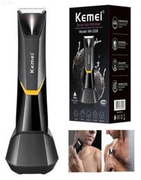 Washable Electric Groyne & Body Trimmer for Men & Women Ball Shaver & Body Groomer Beard Grooming Rechargeable Pubic T220718 T2207256769291