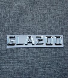 Chrome Letters GLA 200 Trunk Emblem Emblems Badges for Mercedes GLA2005507139
