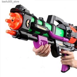 Sand Play Water Fun Wholesale 45CM Water Gun Plastic Model Kits Summer Beach Seaside Rifle Large Capacity Essential Toys For Children Kids Adult Best quality Q240307