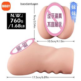 Half body Sex Doll Cheerful anime Double Pride Unique Aircraft Cup Mens Insertion Name Device Inversion Adult Fun Masturbation Toys T6EI