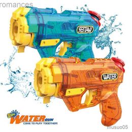 Toys Gun Sand Play Water Fun New Water Gun Childrens Beach Outdoor Water Splashing Water Spray Gun Baby Water Gun Boys and Girls Water Gun Toys 240307