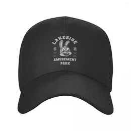 Berets Lakeside Amusement Park Varsity Baseball Cap Hip-Hop Trucker Hat Silent Hill Robbie The Hats Adjustable Snapback Sun