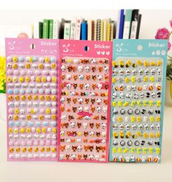 Whole DIY Colorful cute 3D kawaii Stickers Diary Planner Journal Note Diary Paper Scrapbooking Albums PoTag7354251