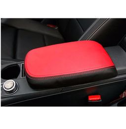 Genuine leather Central Armrest box sleeve Car interior accessories For Mercedes GLA 200 220 260 CLA C117 A class6627811