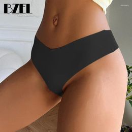 Women's Panties BZEL Fashion V Line Waist Panteis Woman Underwear Semaless Lingerie Bikini Fitness Undepanties Sexy Large Plus Size XXL