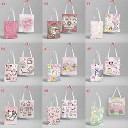 36*39CM Jade Dog Kuromi Anime Small Fresh Canvas Bag Handbag