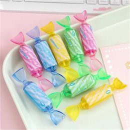 Cute Colored Candies Stationery Creative Ballpoint Pen Fun and creative children's simulation candy ballpoint pen