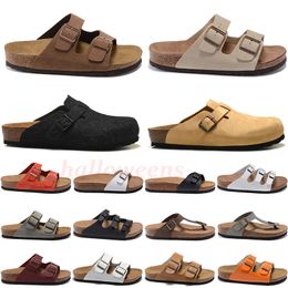 birkenstock designer sandals mens slippers clogs birkinstock bostons Beach Hotel Indoor sandals Flip Flops mules Wooden【code ：L】Slippers mens slippers women 36-45