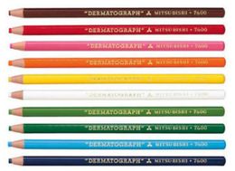 12 Pieces Lot 7600 Soft Coloured Pencil Waterproof Colours Multiple Colours are available8873222