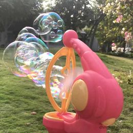 Sand Play Water Fun Bubble Gun Blowing Soap Bubbles Machine Automatic Toys Summer Outdoor Party Play Toy For Kids Birthday Park Childrens Day Gift