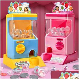 Kitchens & Play Food Kitchens Play Food Kids Simation Self-Service Vending Hine Gashapon Coin-Operated Candy Game Early Education Lear Dhkhv