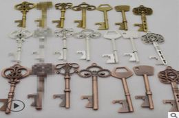 Vintage KeyChain Key Chain Beer Bottle Opener Coca Can Opening tool with Ring or Chain DHL FY4694Bj173172059